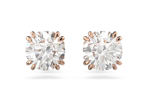 Constella Stud Rose Earrings Swarovski 5648994