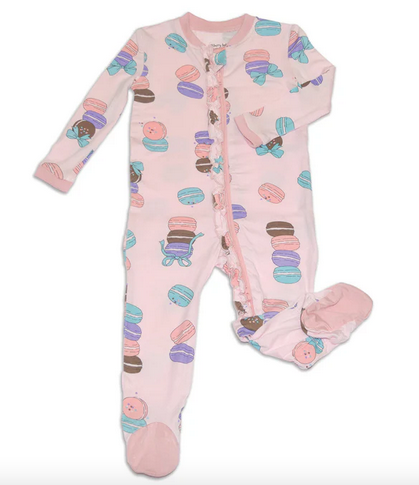 Bamboo Ruffle Footie