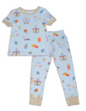 Bamboo Short Sleeve 2pc PJ Set