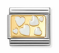 Nomination Italy Composable Links Hearts/Love