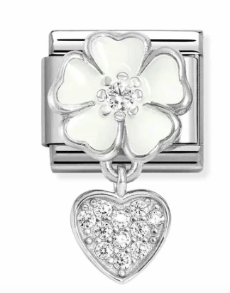 Nomination Italy Composable Link Flowers