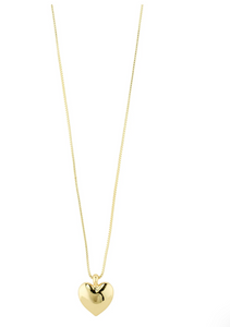SOPHIA recycled heart necklace GOLD