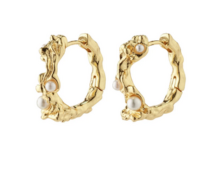 RAELYNN recycled earrings small GOLD