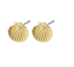 OPAL recycled seashell earrings GOLD