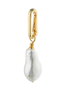 CHARM freshwater pearl pendant GOLD
