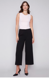 Black Pant with side Zipper C5494