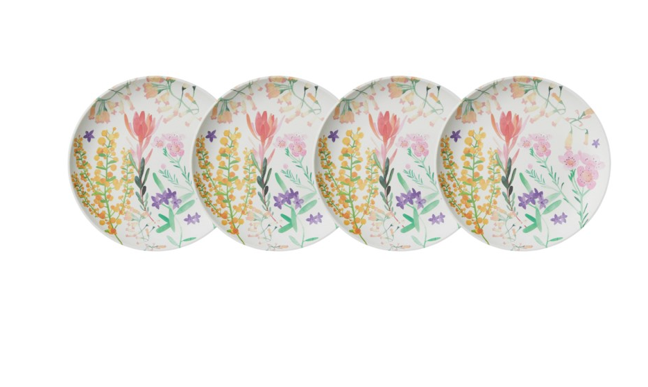 Plate Set4 Wildflower