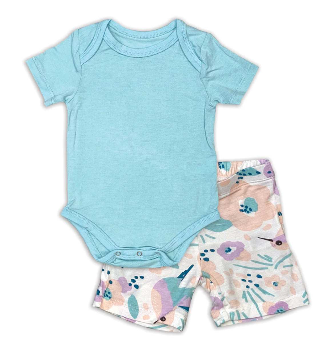 Bamboo Onesie & Shorts Set