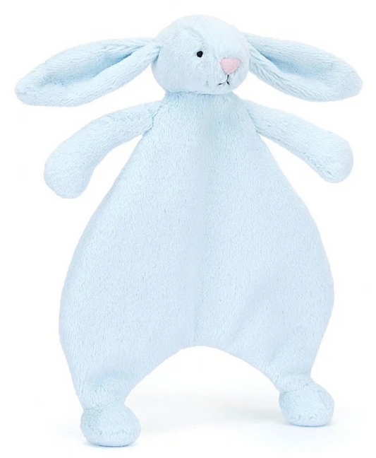 Bashful Blue Bunny Comforter