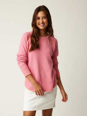 Stratus Sweatshirt Pink Sorbet