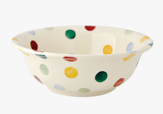 Polka Dot Cereal Bowl