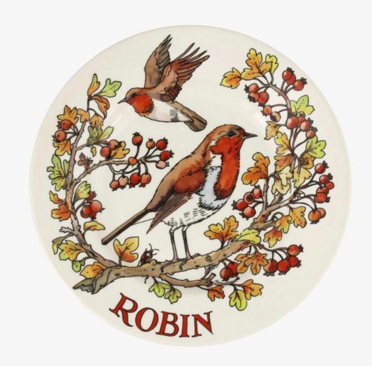 Robin 8 1/2 Plate