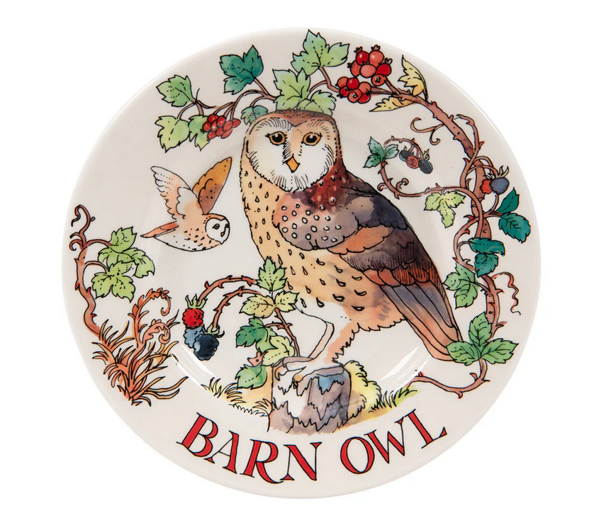 Barn Owl 8 1/2 Plate