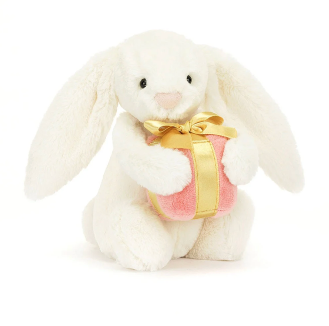 Bashful Bunny with Present Little