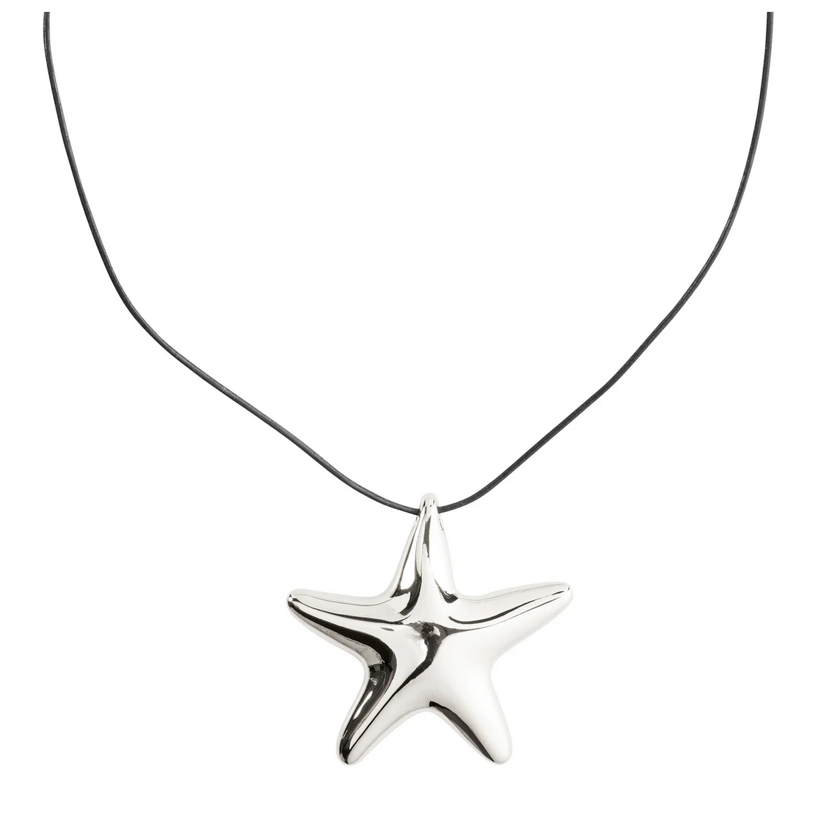 FORCE recycled necklace silver-plated