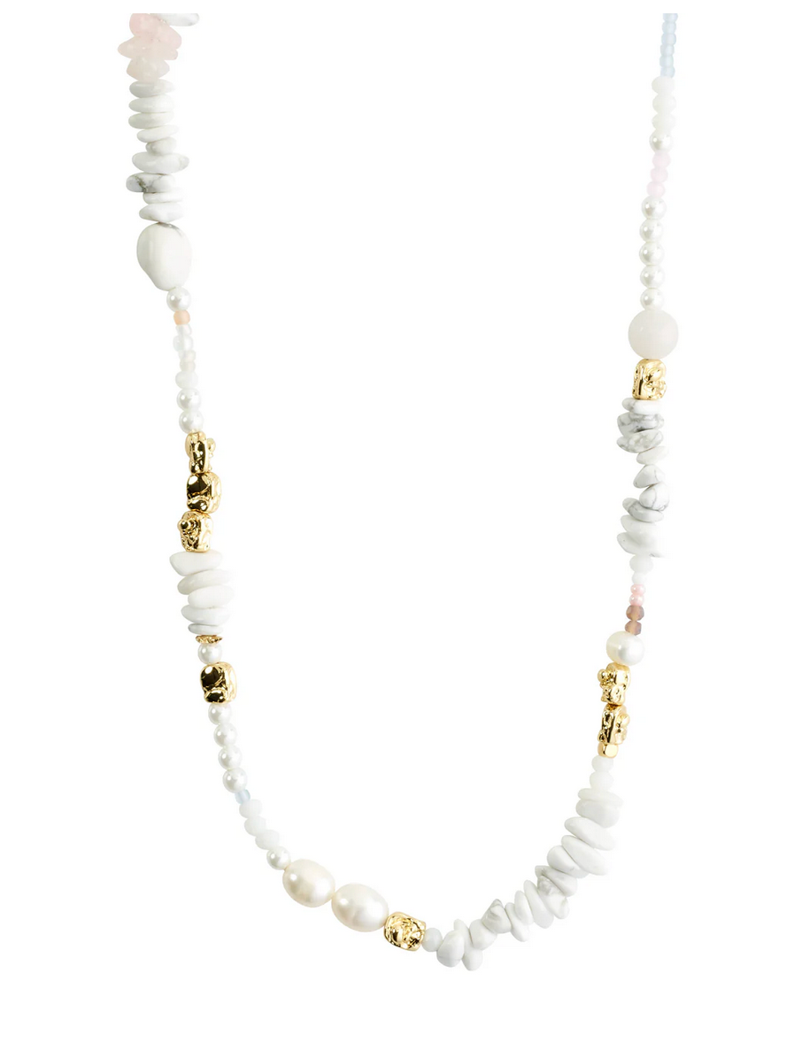 FORCE necklace white/gold-plated