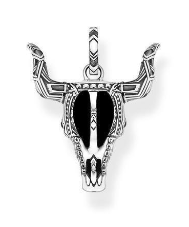 Thomas Sabo Pendant - Bull's Head Silver