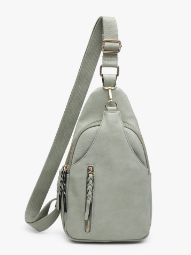 Nikki Dual Compartment Sling Bag