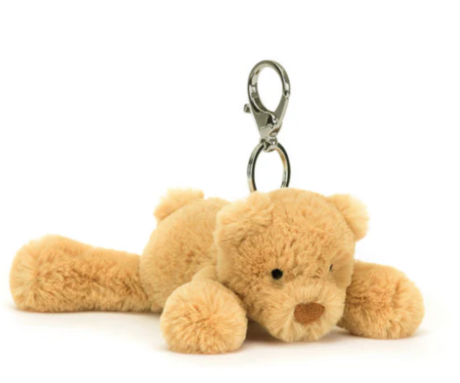 Smudge Bear Bag Charm Jellycat