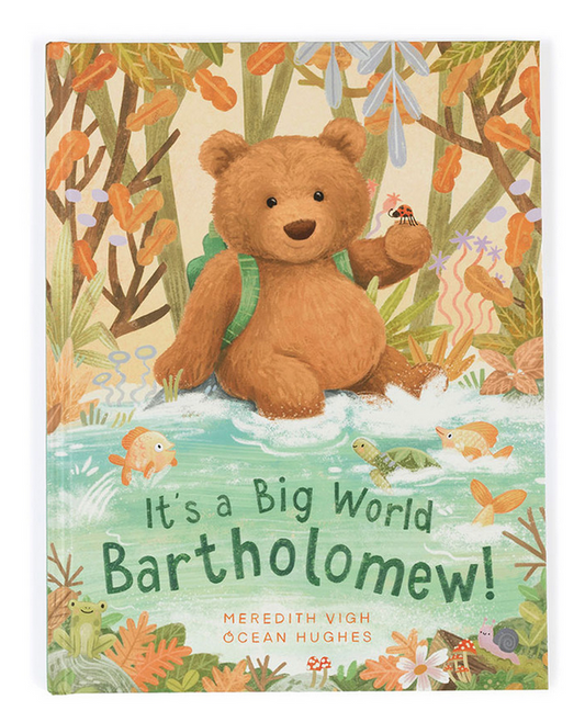 It's a Big World Bartholomew Jellycat Book