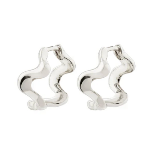 Penelope Recycled Earrings Silver