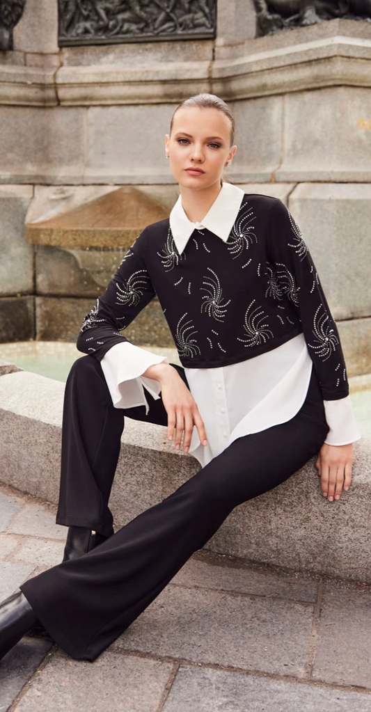 254990 Frank Lyman Tunic Blouse