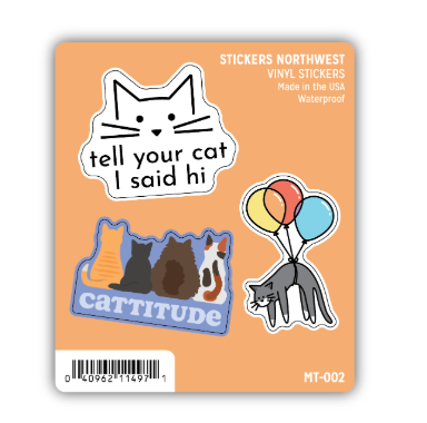 Mini Trio Sticker Set Northwest