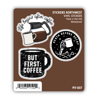 Mini Trio Sticker Set Northwest