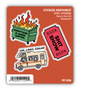 Mini Trio Sticker Set Northwest