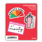 Mini Trio Sticker Set Northwest