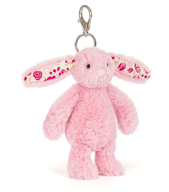 Blushkin Blossom Bunny Bag Charm