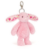 Blushkin Blossom Bunny Bag Charm