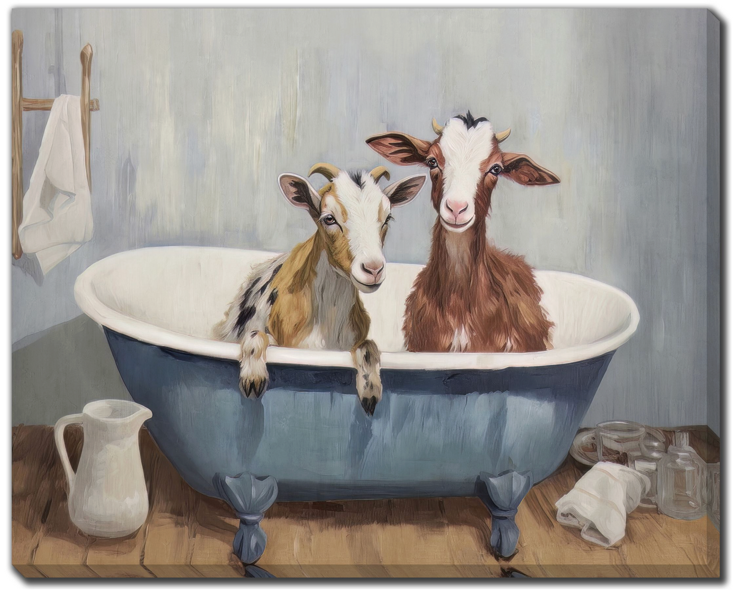 Bathtub Goats Artwork