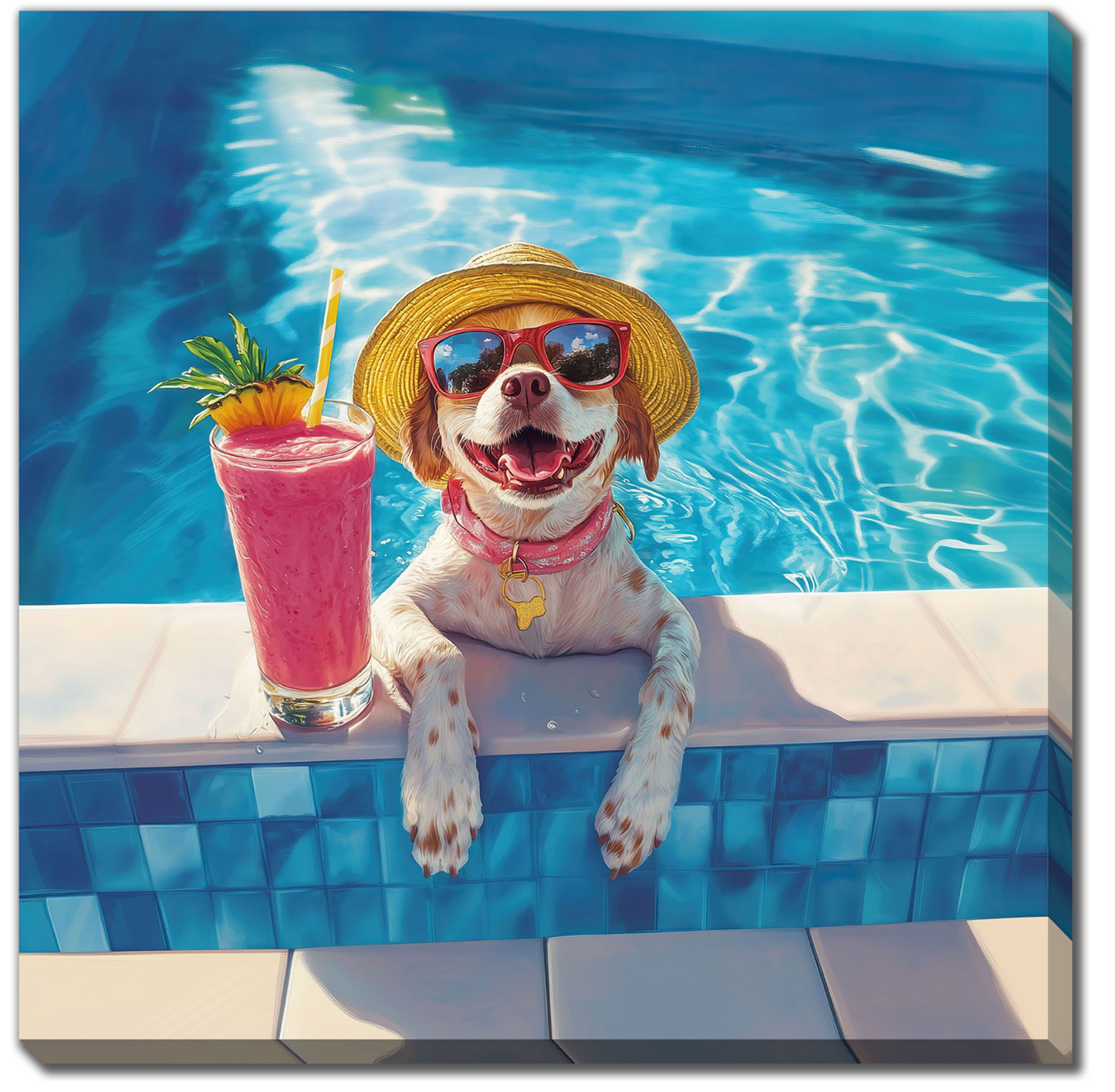 Pool Pawty Artwork