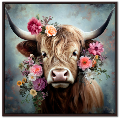 Majestic Moo Artwork 24x24