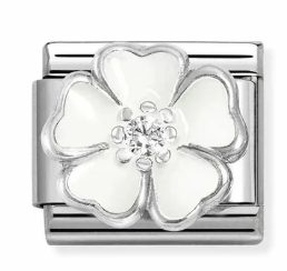 Nomination Italy Composable Link Flowers