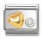 Nomination Italy Composable Links Hearts/Love