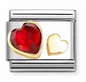 Nomination Italy Composable Links Hearts/Love