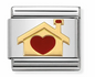 Nomination Italy Composable Links Hearts/Love