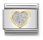 Nomination Italy Composable Links Hearts/Love