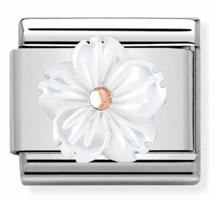Nomination Italy Composable Link Flowers