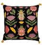 Amulet Embroidered Throw Pillow