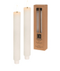 White fat tapers