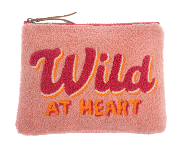 Wild at heart pouch