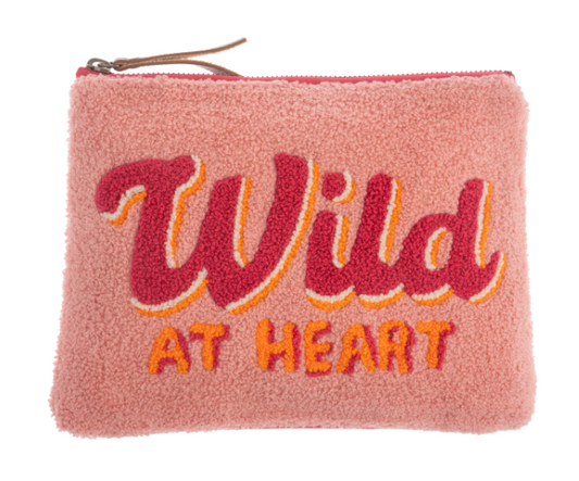 Wild at heart pouch