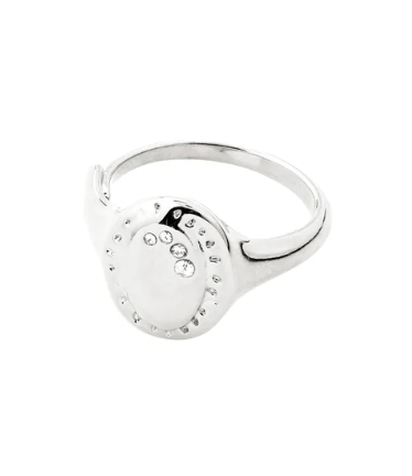Here Recycled Signet Ring
