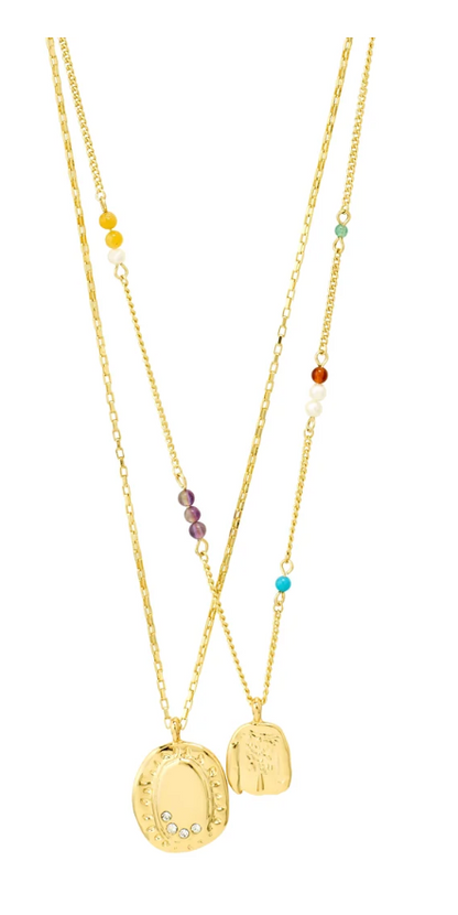 Here Recycled necklace 2 in 1