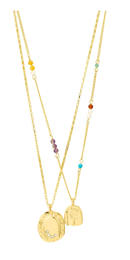 Here Recycled necklace 2 in 1