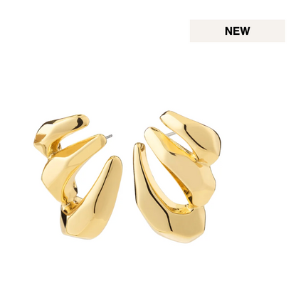 Presence recycled chunky earring