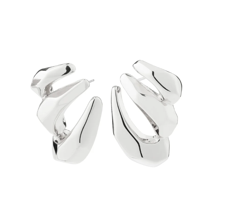 Presence recycled chunky earring